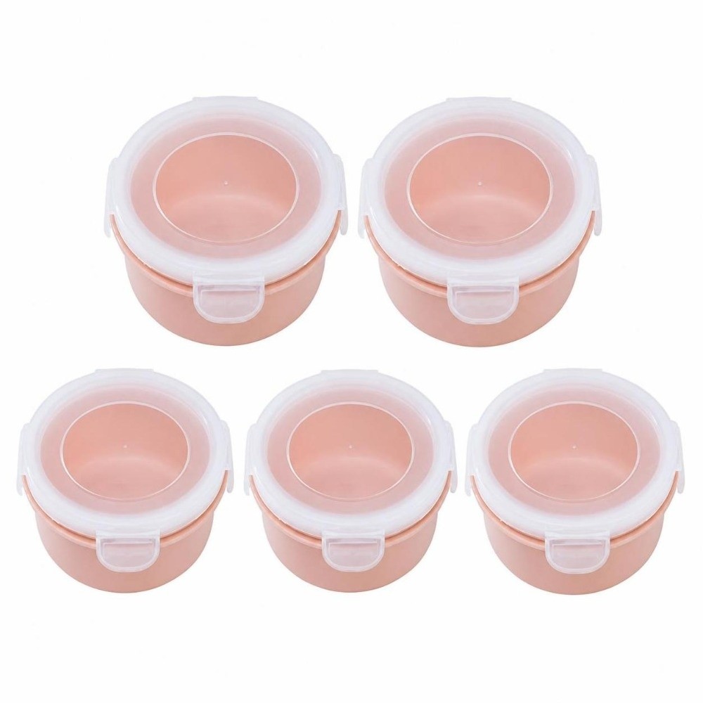 Food Storage Lock Box - 5PCS Fresh Plastic Food Storage Containers