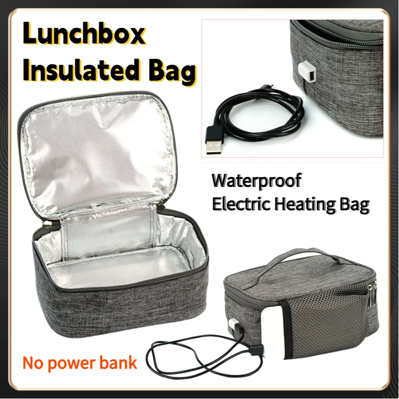 Food Storage Camping - USB Electric Heating Insulated Lunch Bag