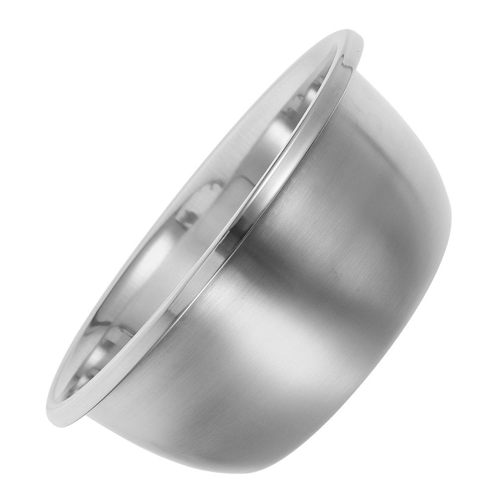 Food Storage Stainless Steel - Large Stainless Steel Round Bowl Multifunctional