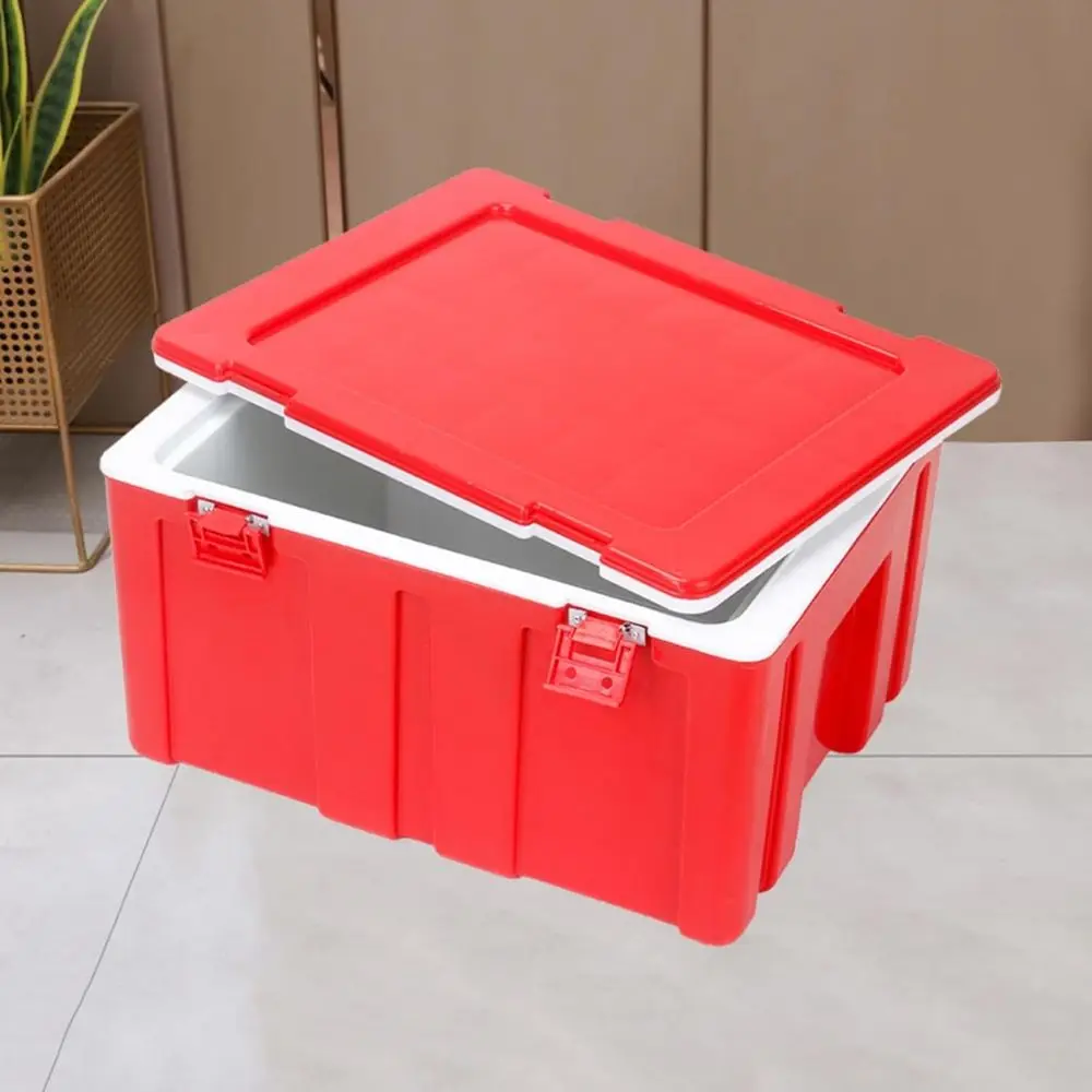 Food Storage Camping - Rugged Outdoor Camping Cooler with Side
