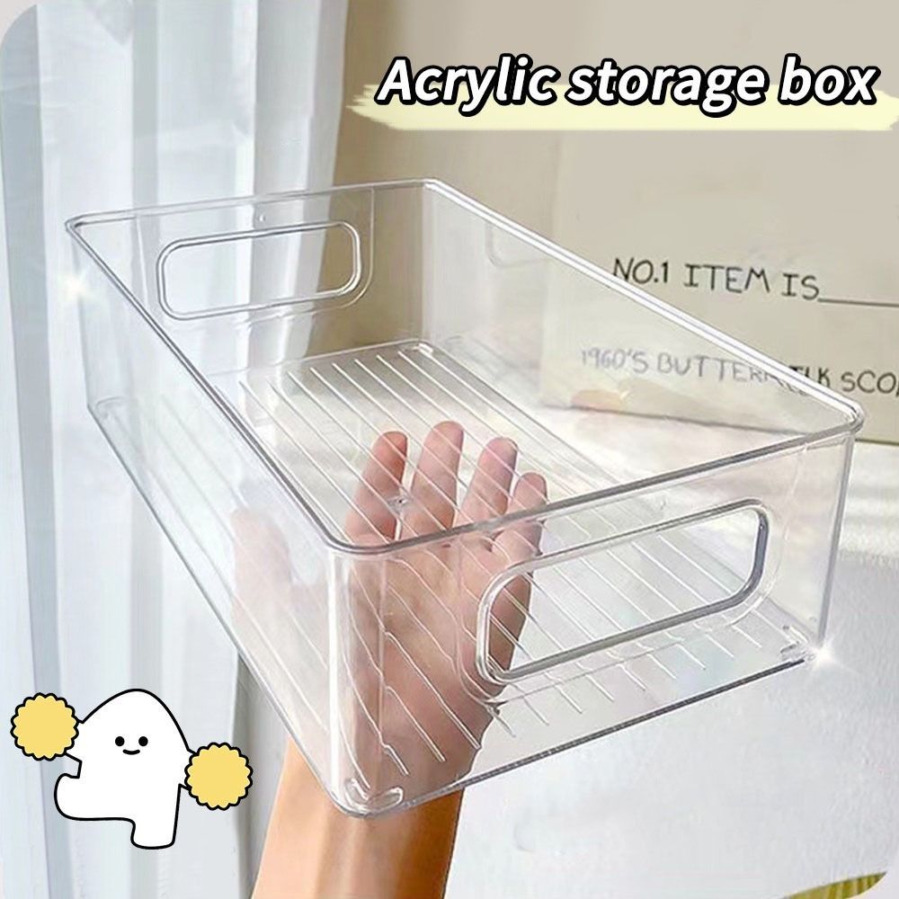 Food Storage Drawers - Drawer Organizer Bin Clear Stackable Fruit