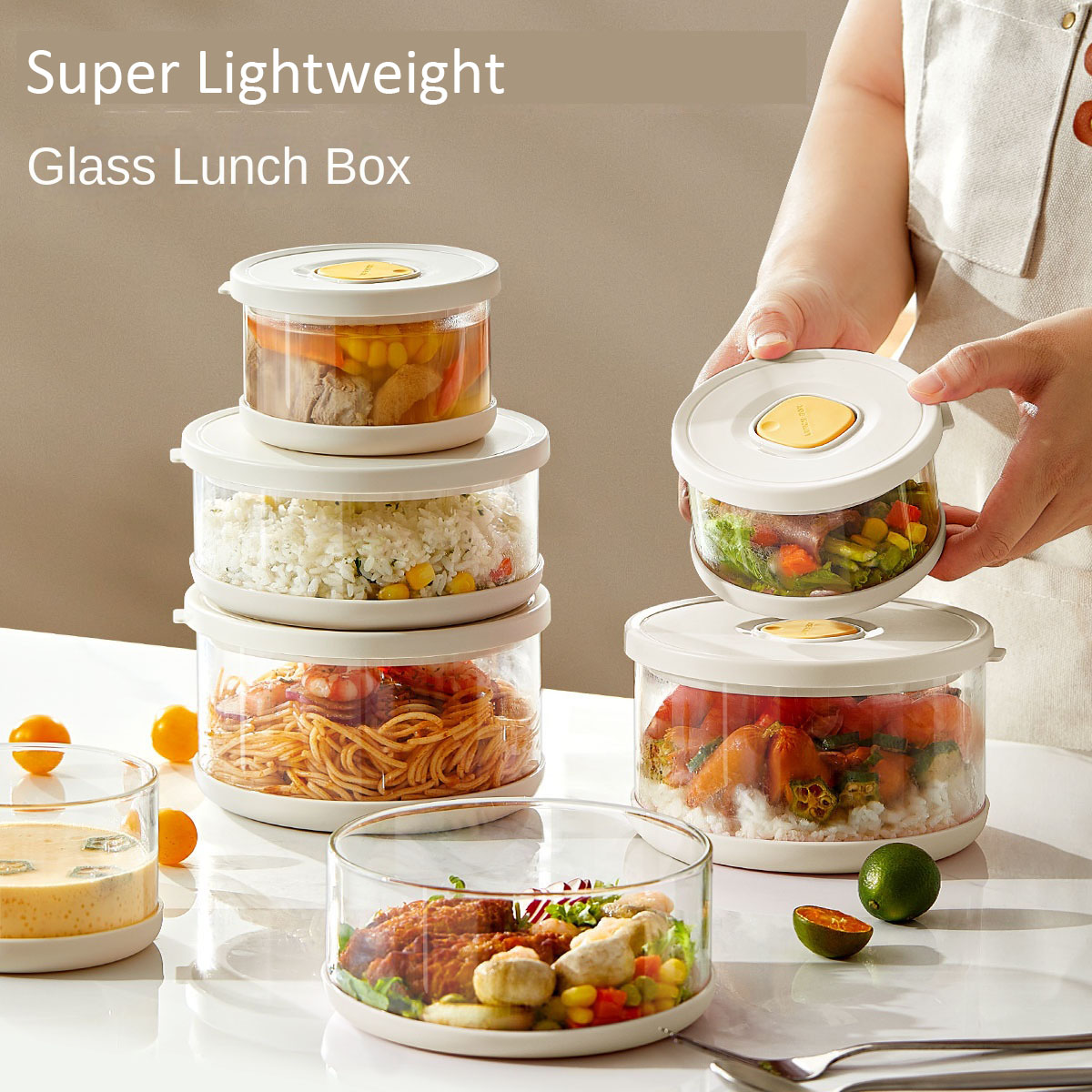 Food Storage Tupperware - Glass Tupperware Set Airtight Containers Heat