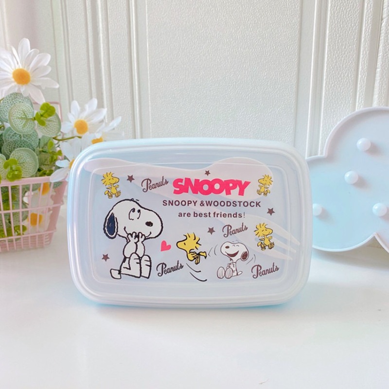 Food Storage Meal Prep - Kawaii Snoopy Lunch Box With Spoon