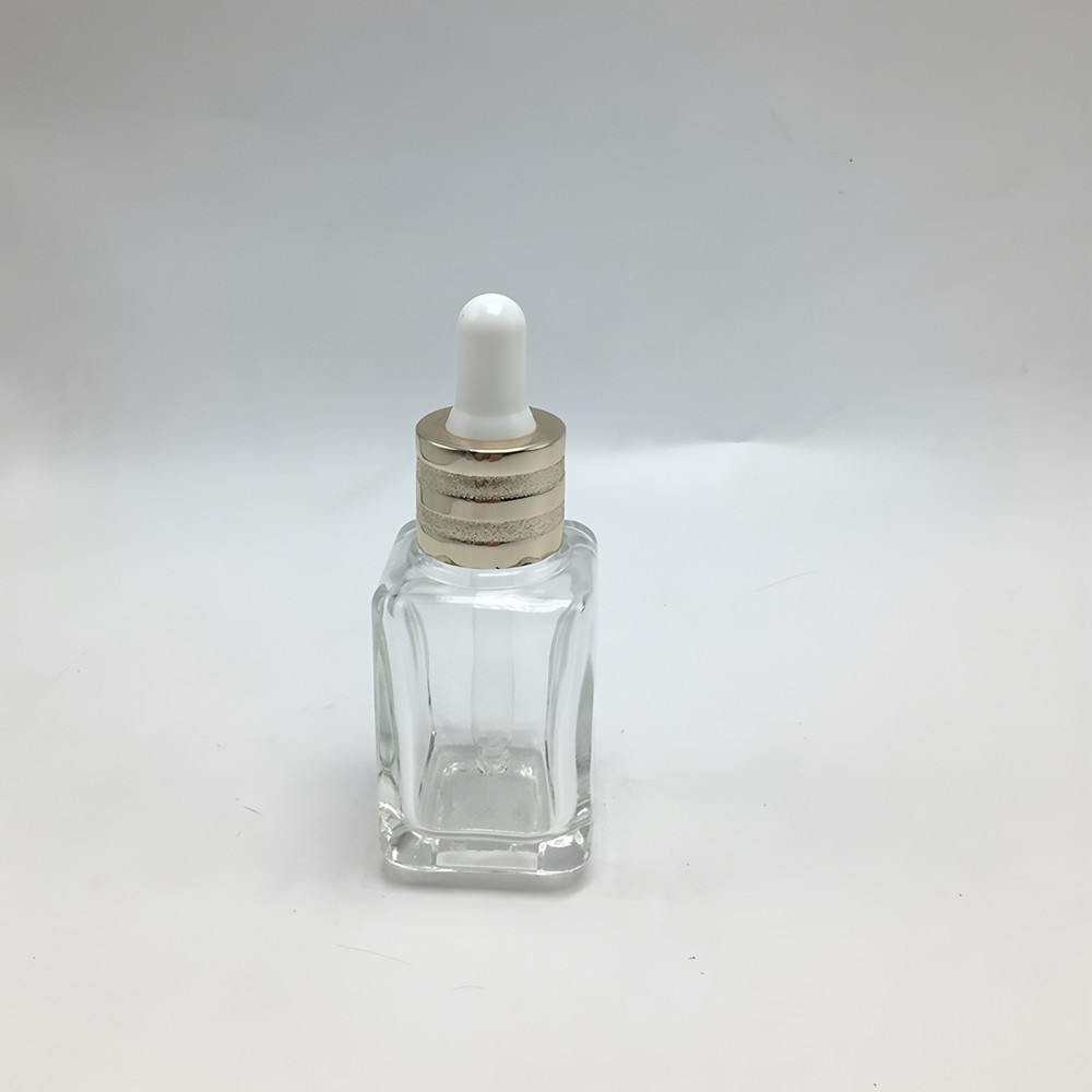 Food Storage Glass Set - 30ml square dropper bottle, essential oil