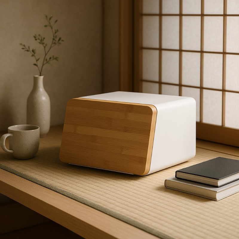 Bread Box Bamboo - Bamboo Bread Box for Kitchen Storage,Airtight
