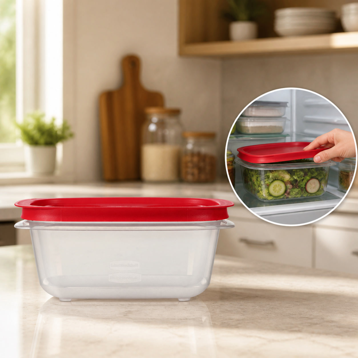 Food Storage Meal Prep - 5.26 Cup Rectangular Food Storage Container