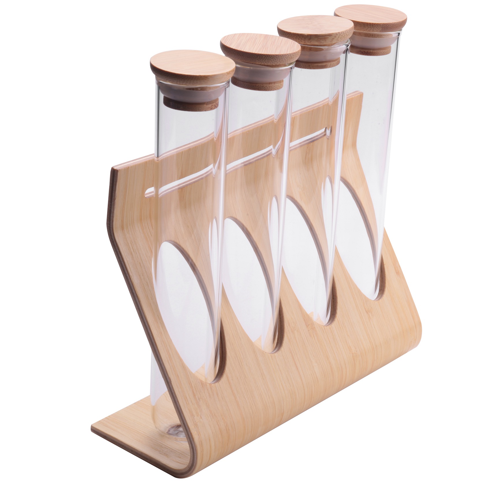 Food Storage Youtube - B52C Wooden Coffee Beans Tea Display