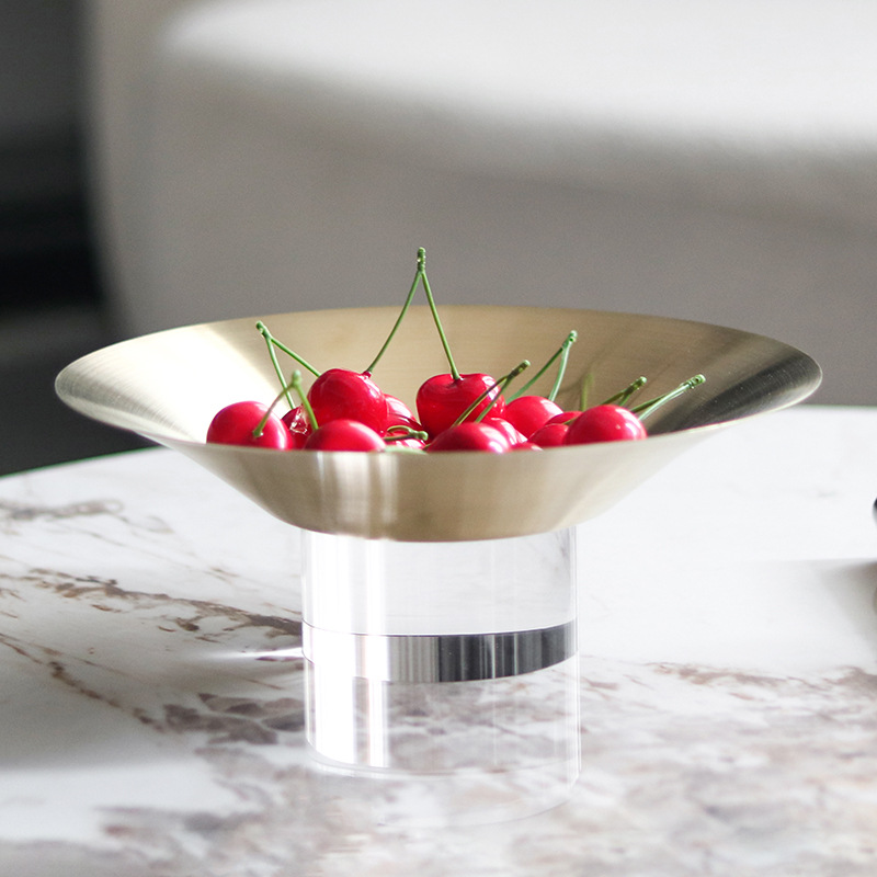 Square Irregular Metal Fruit T - đánh giá và giá Food Storage Glass Round