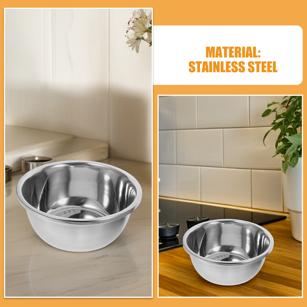 Large Stainless Steel Round Bo - đánh giá và giá Food Storage Stainless Steel