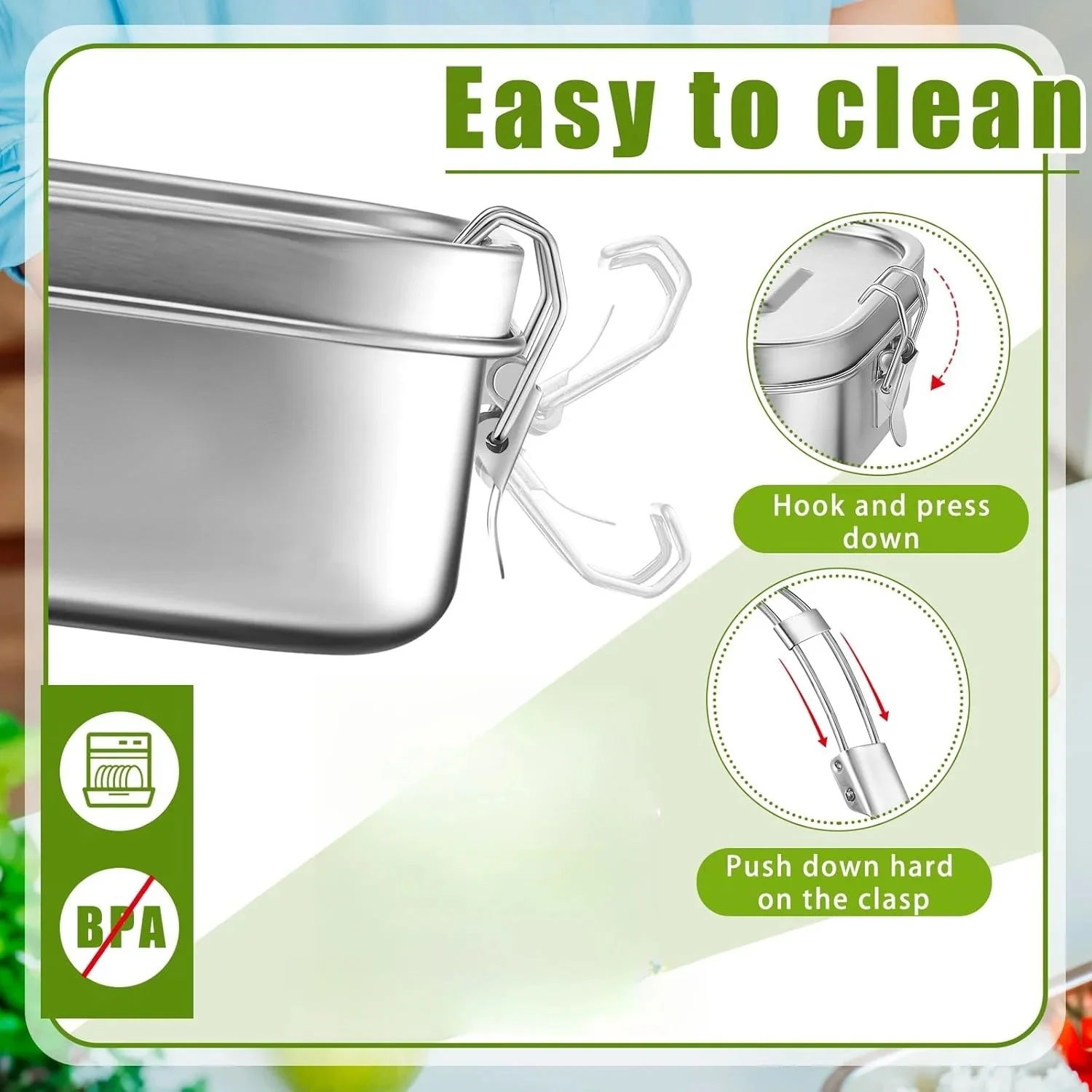 Stainless Steel Lunch Box for  - đánh giá và giá Food Storage Meal Prep