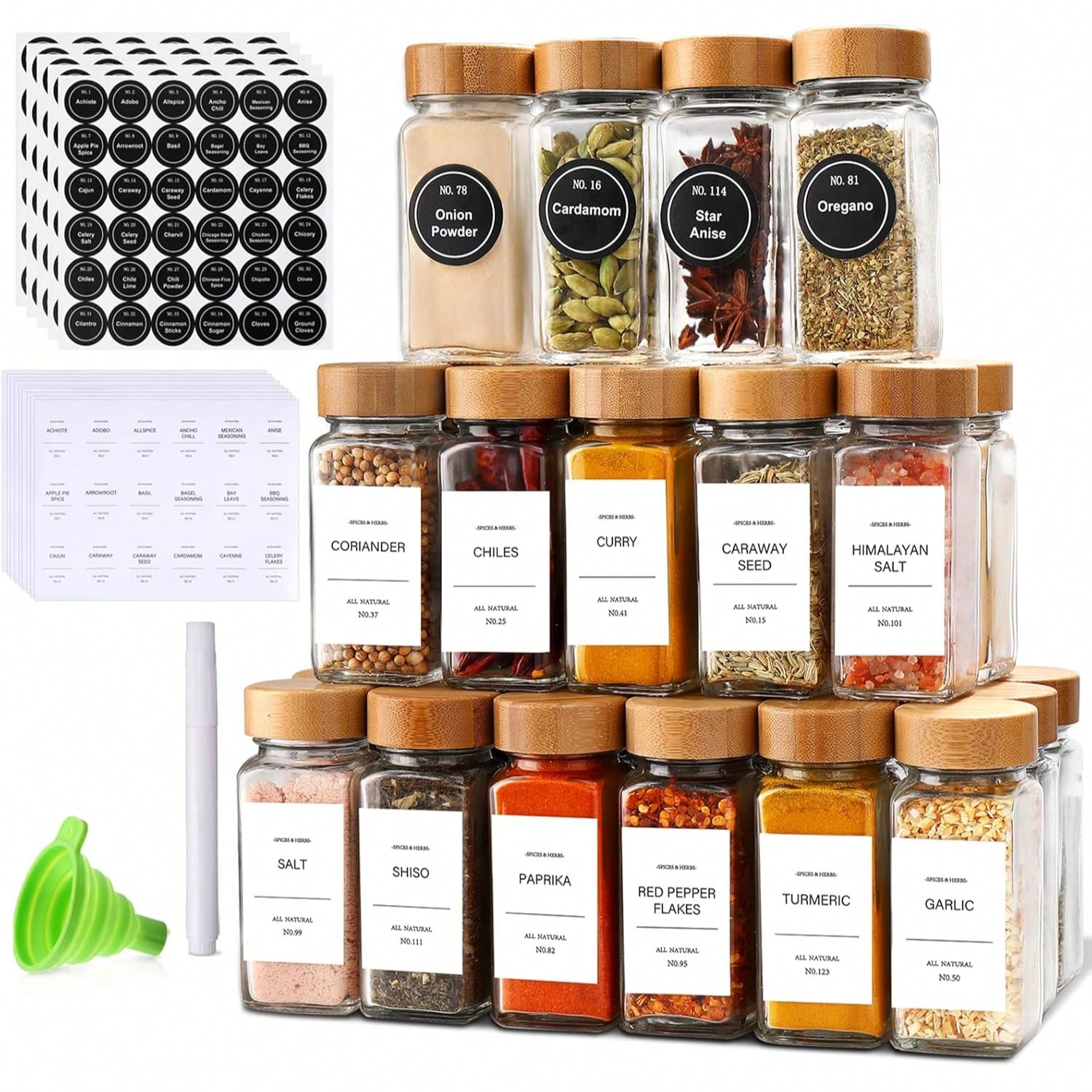 12 Compact Bamboo Seasoning St - đánh giá và giá Food Storage Drawers