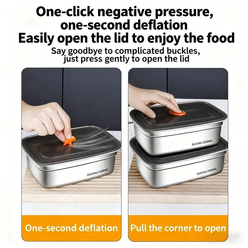 Large Capacity Stainless Steel - đánh giá và giá Food Storage Camping