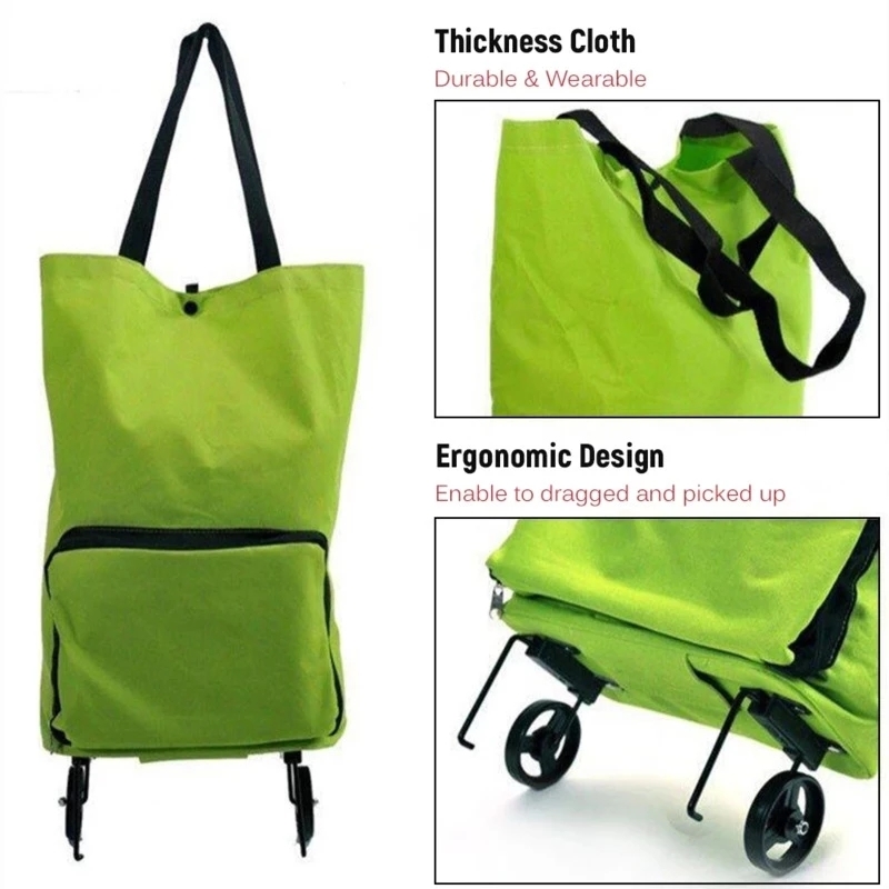 Mới Gấp Túi Trên Bánh Xe Túi T - đánh giá và giá Food Storage On Wheels