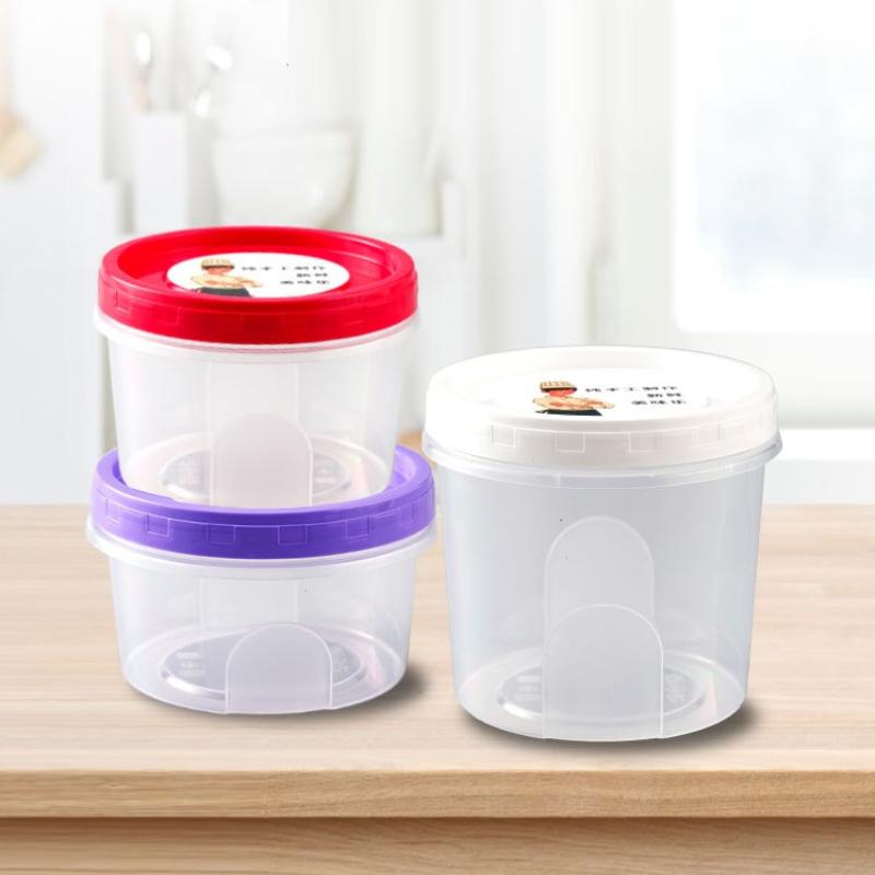 【HG】4 Pcs Round Food Fresh Kee - đánh giá và giá Food Storage Glass Round