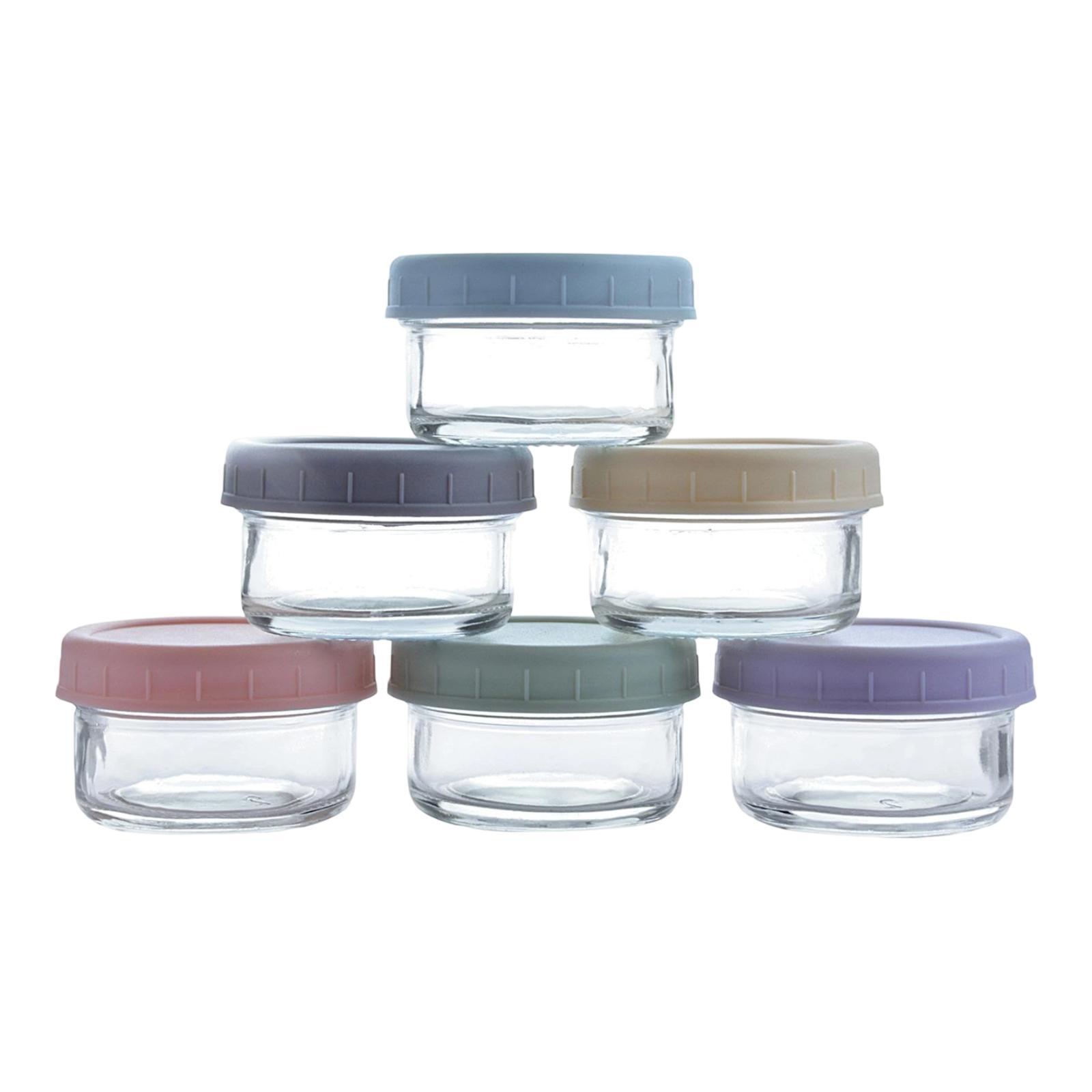 Mini Glass Jars with Leakproof - đánh giá và giá Food Storage Glass Set