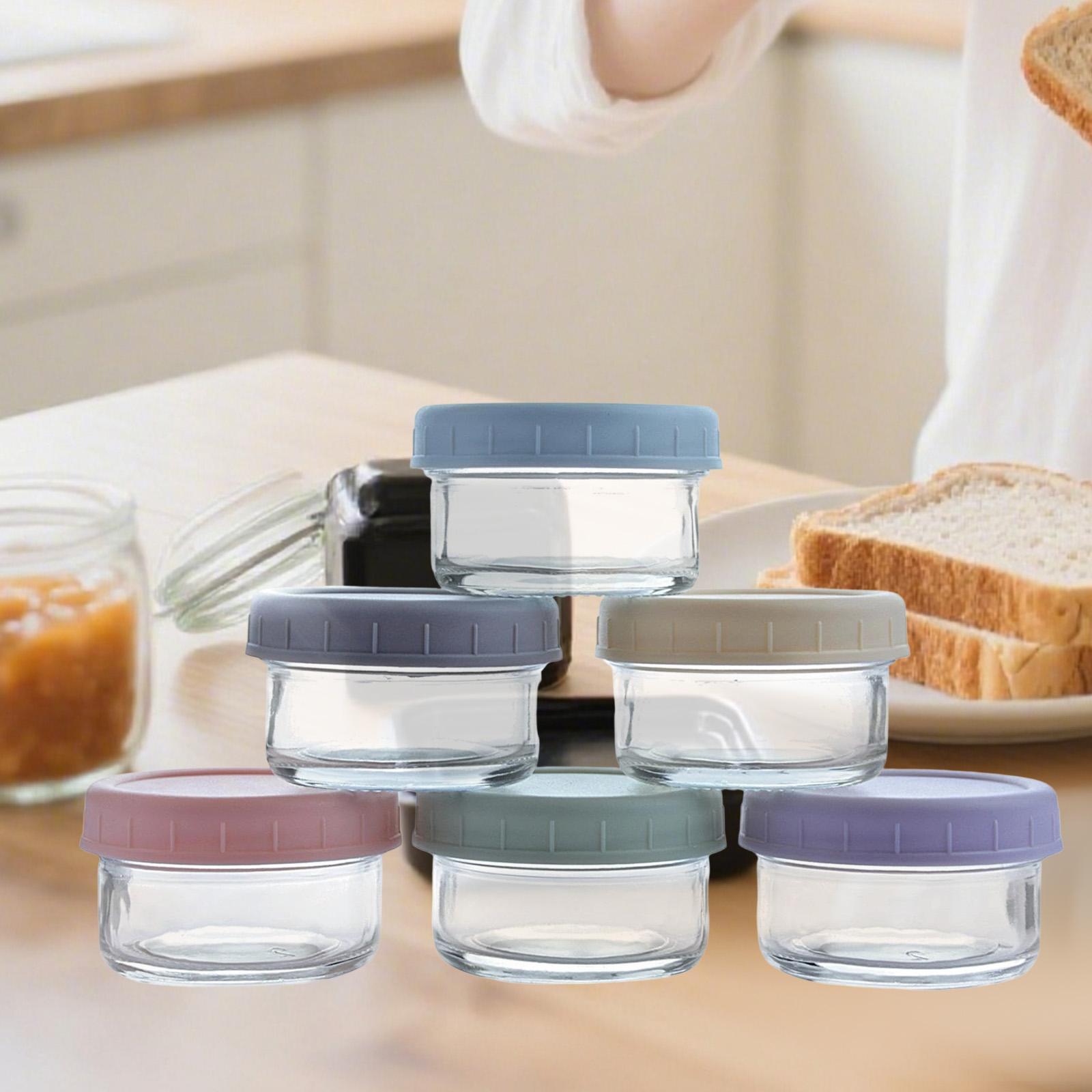 Mini Glass Jars with Leakproof - đánh giá và giá Food Storage Glass Set