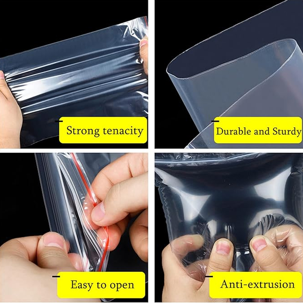 100-1000Pcs Small Zip Lock Pla - đánh giá và giá Food Storage Lock Box