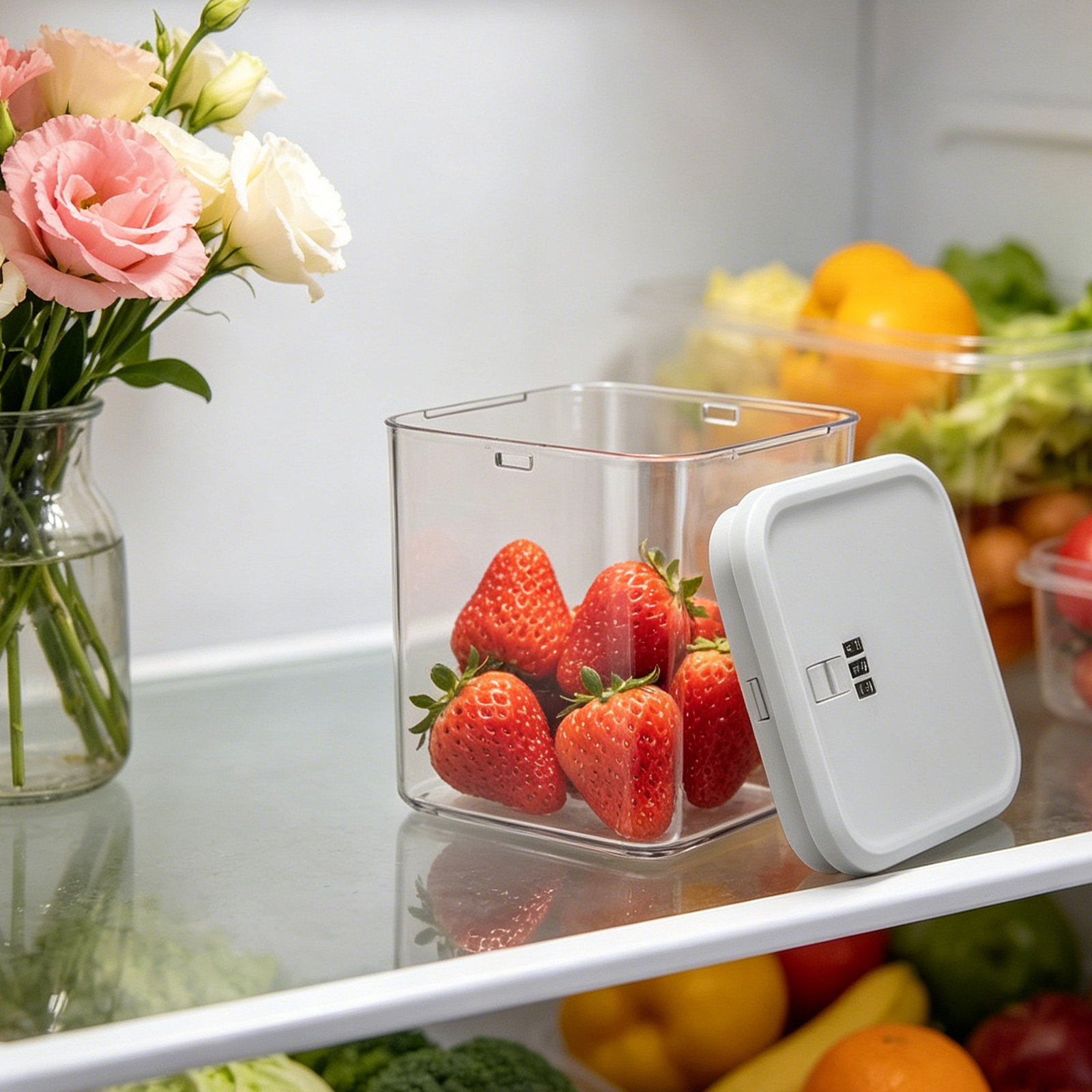 Clear Stackable Lock Box for F - đánh giá và giá Food Storage Lock Box