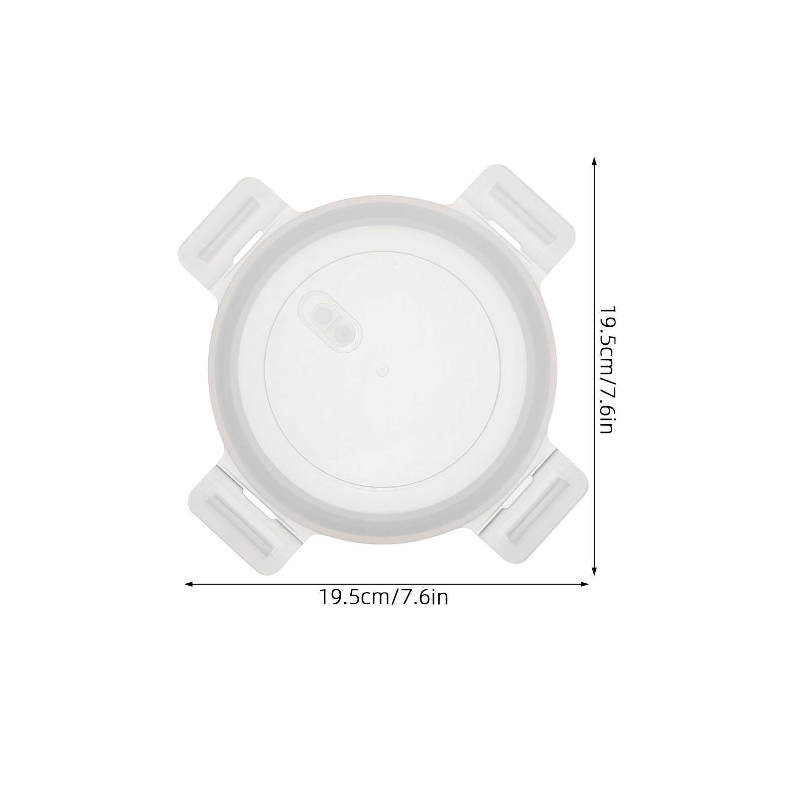 6 Inch Snap Lock Round Contain - đánh giá và giá Food Storage Glass Round