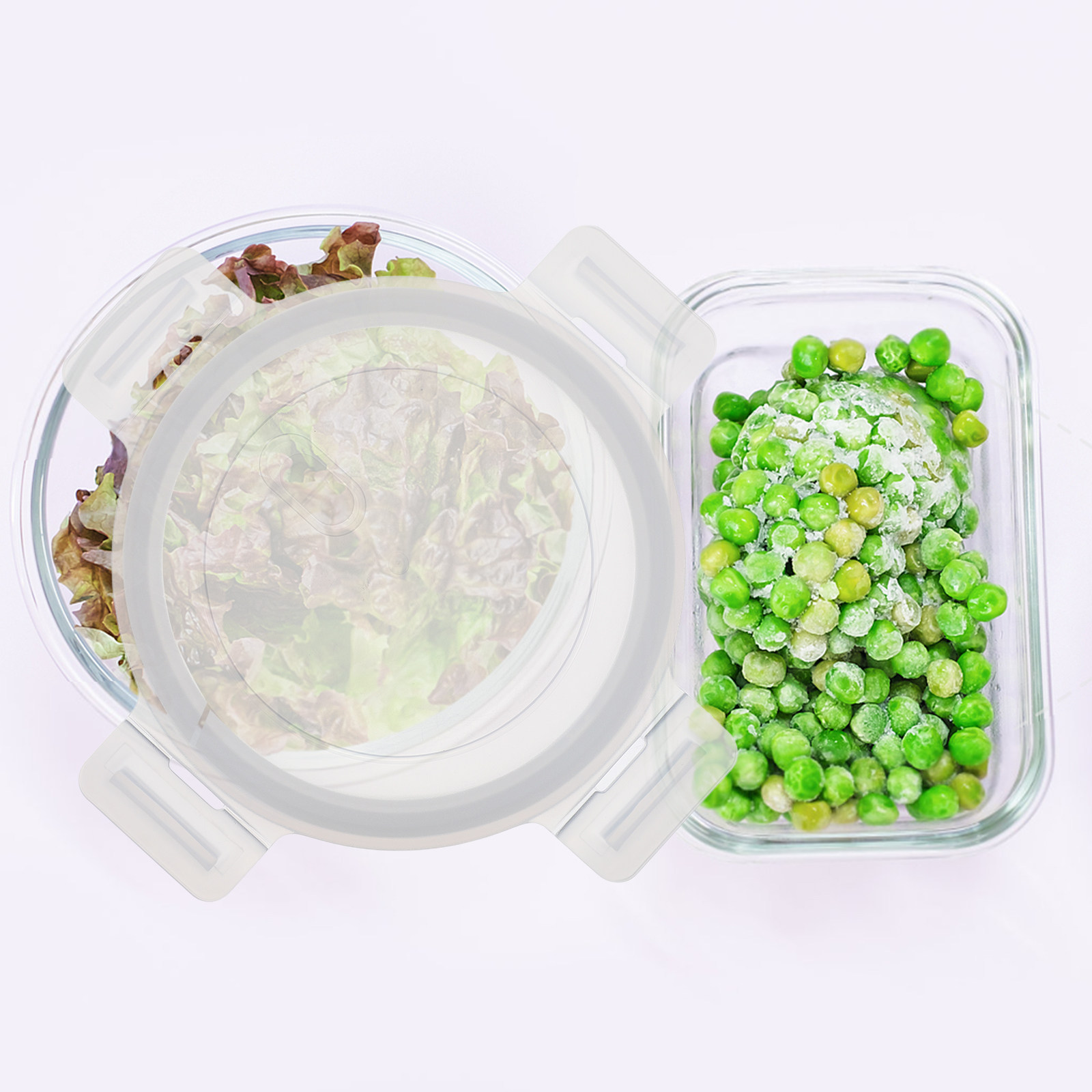 6 Inch Snap Lock Round Contain - đánh giá và giá Food Storage Glass Round