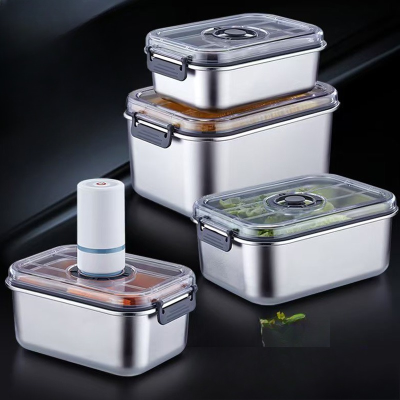Stainless Steel Vacuum Food Co - đánh giá và giá Food Storage Meal Prep