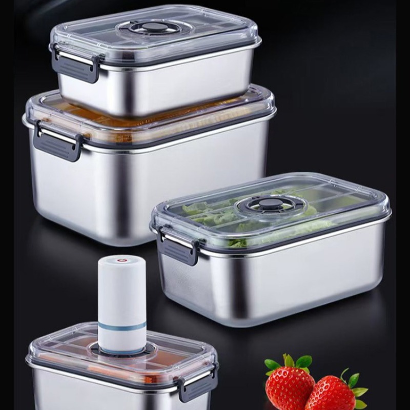 Stainless Steel Vacuum Food Co - đánh giá và giá Food Storage Meal Prep
