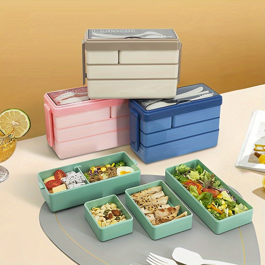 1450ML Bento Lunch Box Large C - đánh giá và giá Food Storage Meal Prep