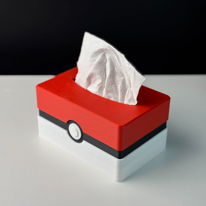 Cartoon Poke  Ball Tissue Box  - đánh giá và giá Food Storage In Room