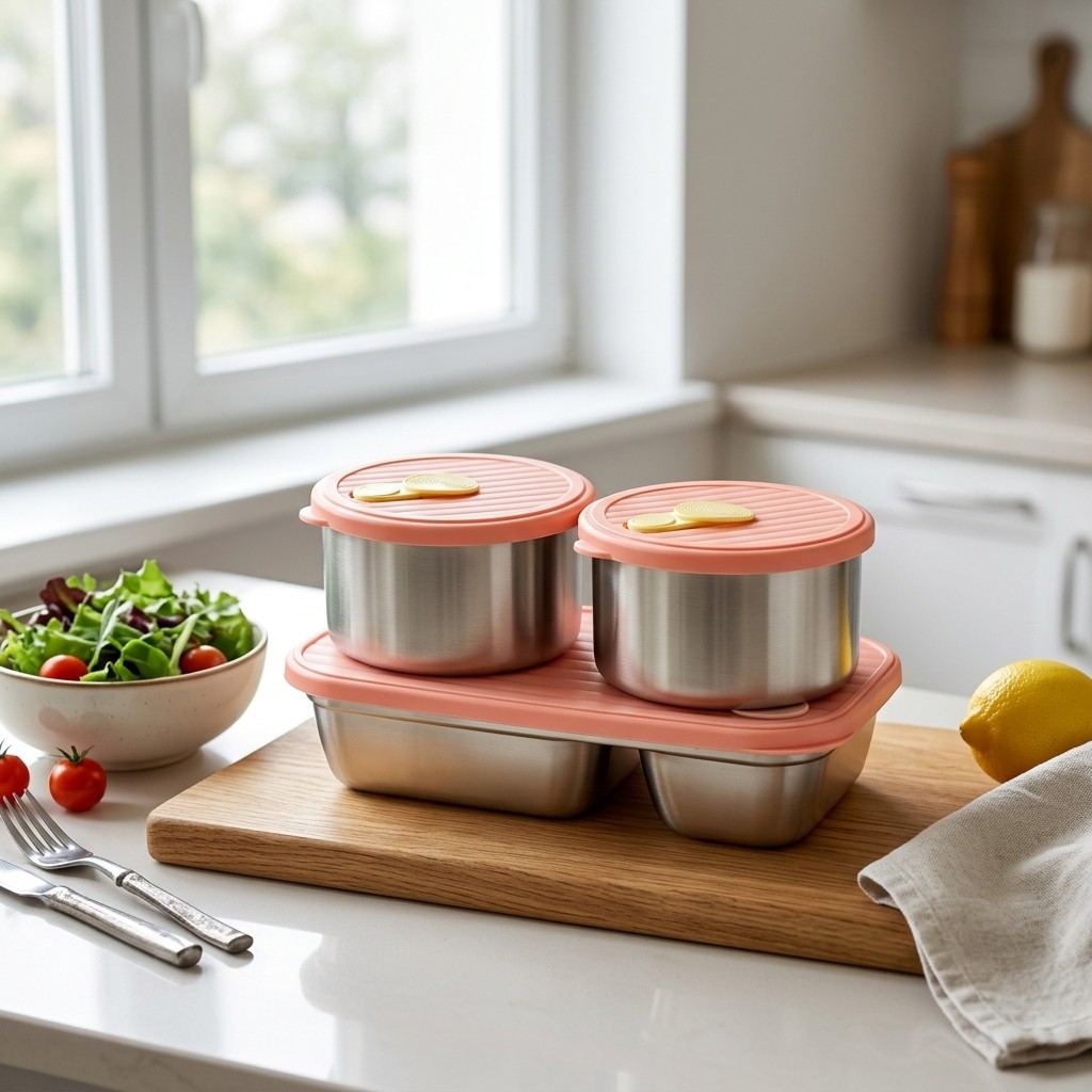 Microwave Safe 304 Stainless S - đánh giá và giá Food Storage Meal Prep