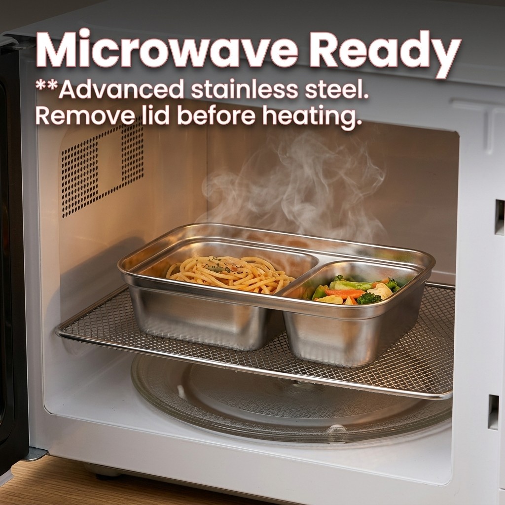 Microwave Safe 304 Stainless S - đánh giá và giá Food Storage Meal Prep