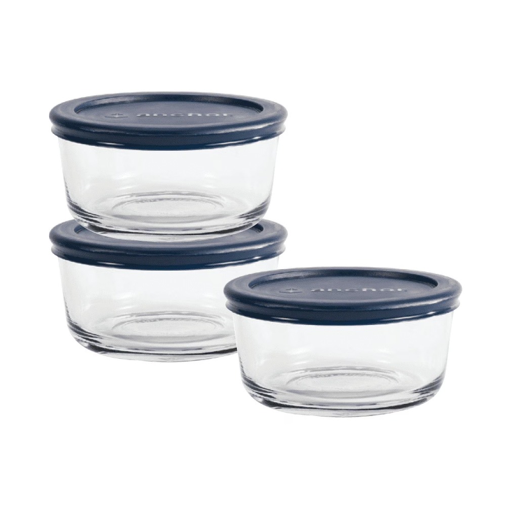 Anchor Hocking Glass Food Stor - đánh giá và giá Food Storage Glass Round