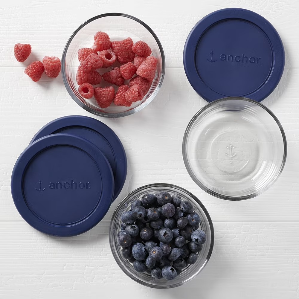 Anchor Hocking Glass Food Stor - đánh giá và giá Food Storage Glass Round
