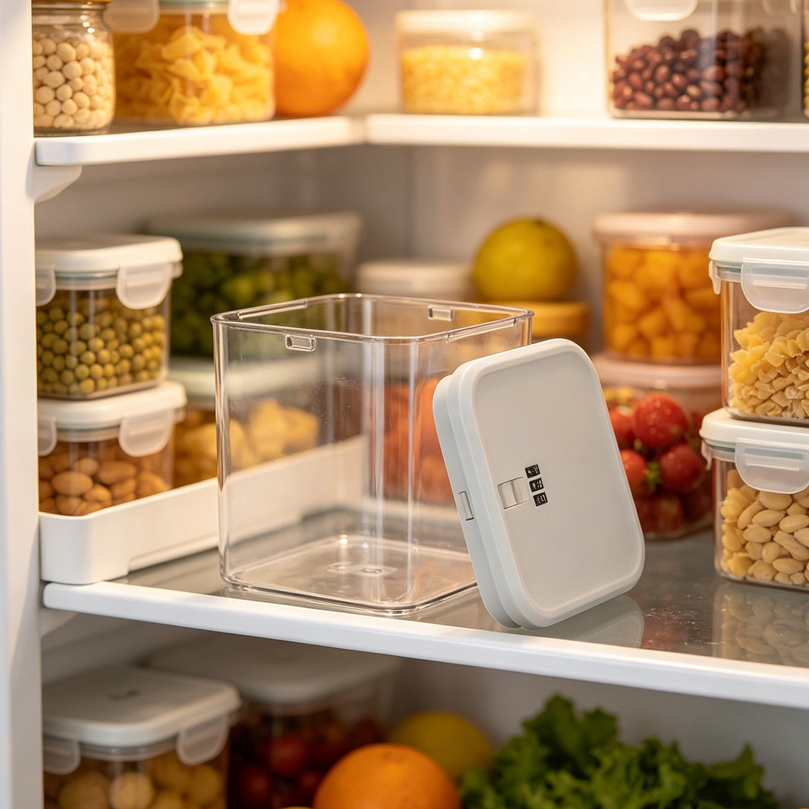 Transparent Lockable Storage B - đánh giá và giá Food Storage Lock Box
