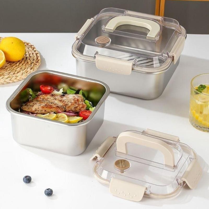 Portable Large Capacity Stainl - đánh giá và giá Food Storage Camping