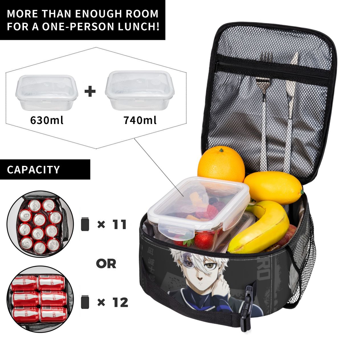 Insulated Lunch Boxes Anime Bl - đánh giá và giá Food Storage Lock Box