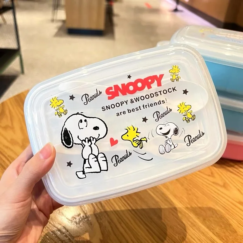 Kawaii Snoopy Lunch Box With S - đánh giá và giá Food Storage Meal Prep