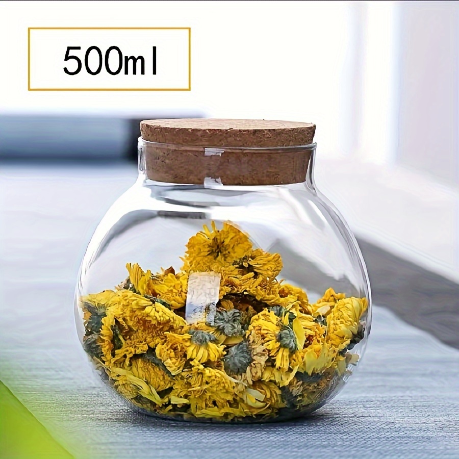 500ML Clear Glass Storage Cani - đánh giá và giá Food Storage Glass Set