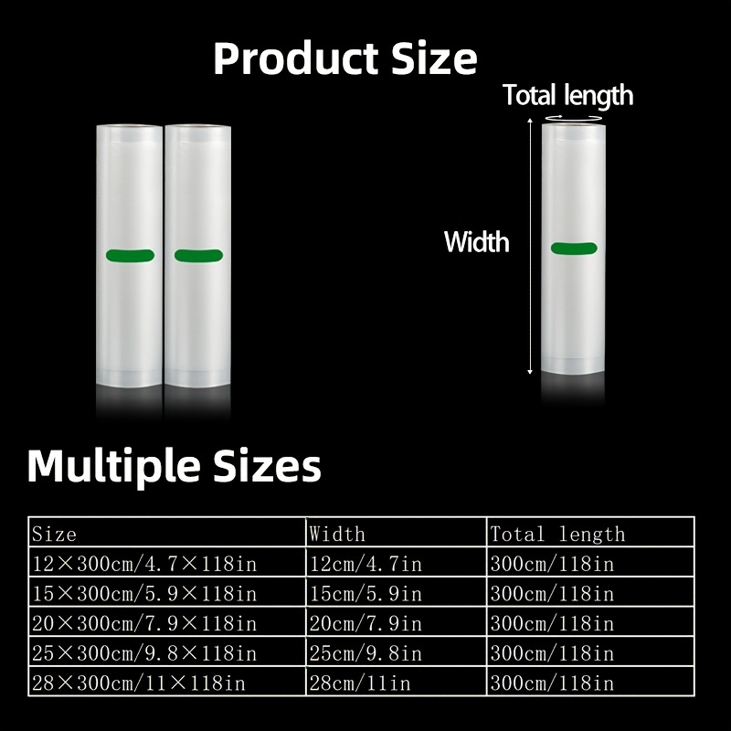 2-Pack 3M Vacuum Sealer Rolls: - đánh giá và giá Food Storage Meal Prep