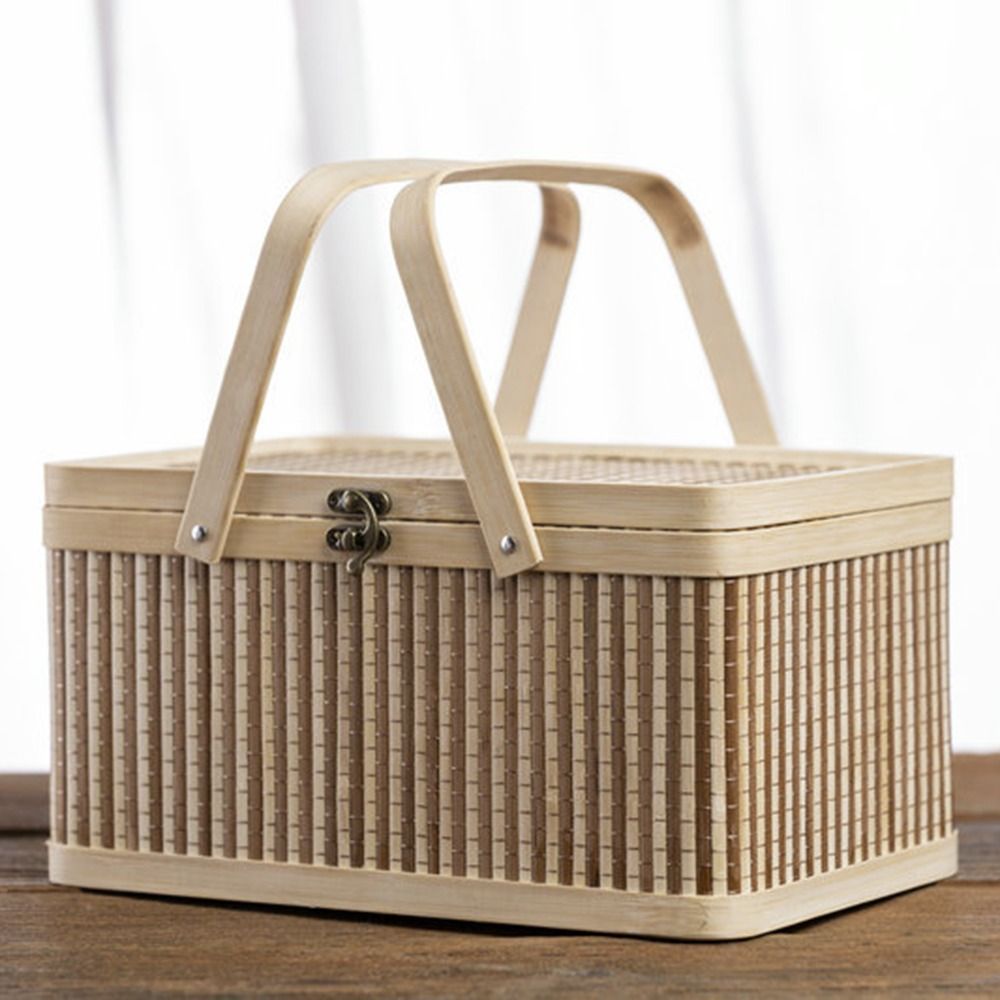 Festival Packaging Box Vintage - đánh giá và giá Bread Box Bamboo