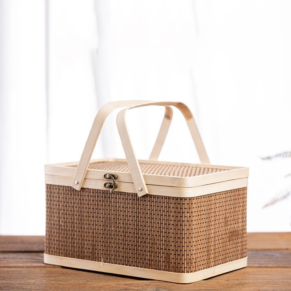 Festival Packaging Box Vintage - đánh giá và giá Bread Box Bamboo