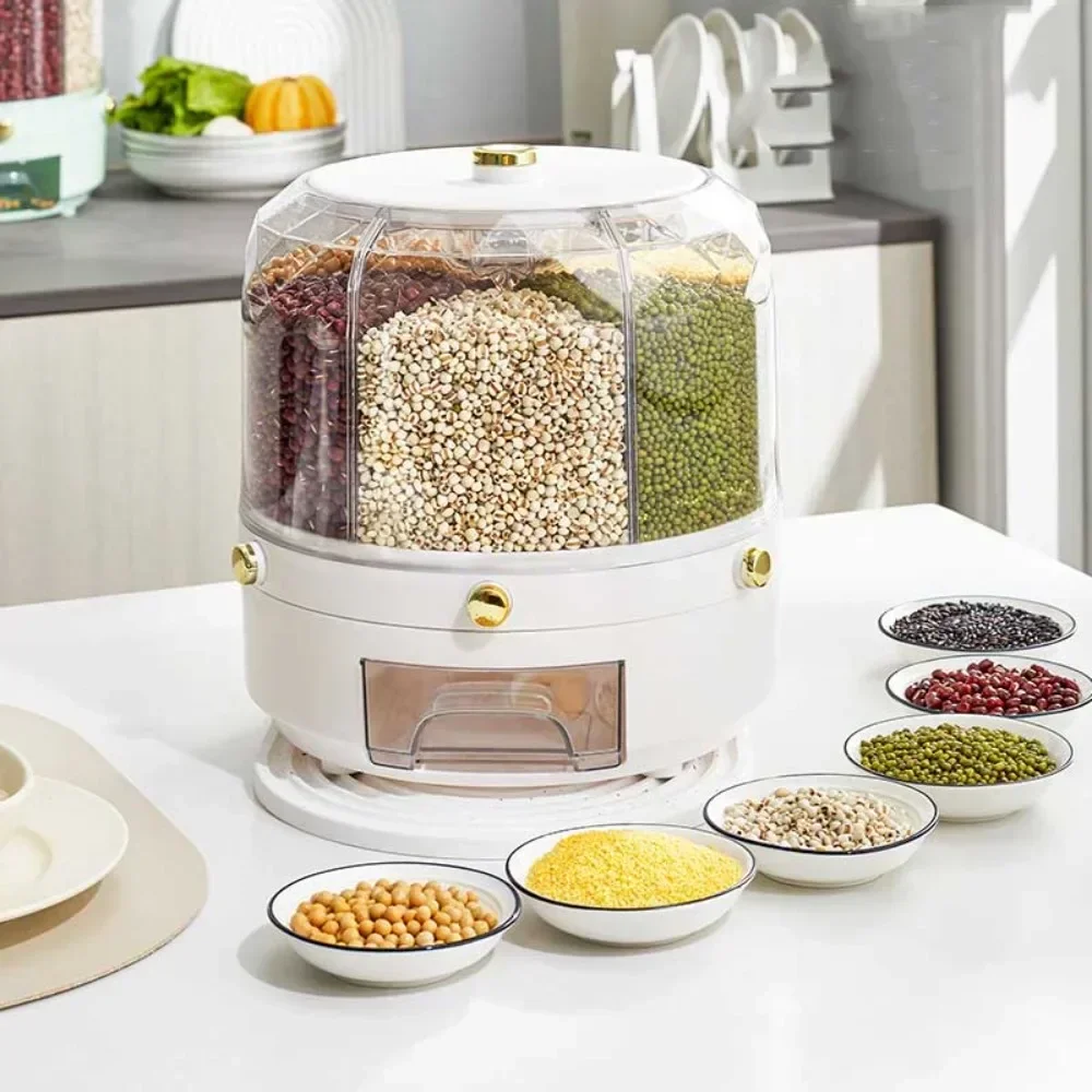 Food Grade Rotating Grain Disp - đánh giá và giá Food Storage Drawers