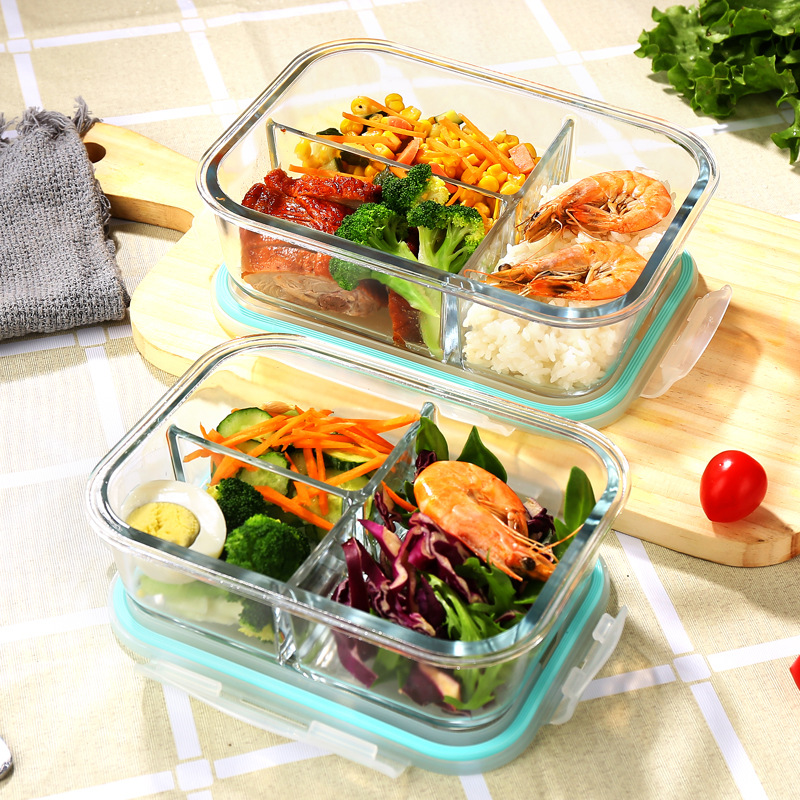 Glass Fresh-Keeping Box high B - đánh giá và giá Food Storage Bowls