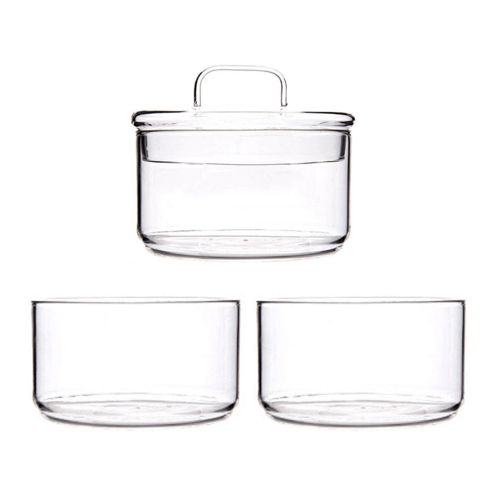 1Set Clear Glass Storage Bowl  - đánh giá và giá Food Storage Bowls