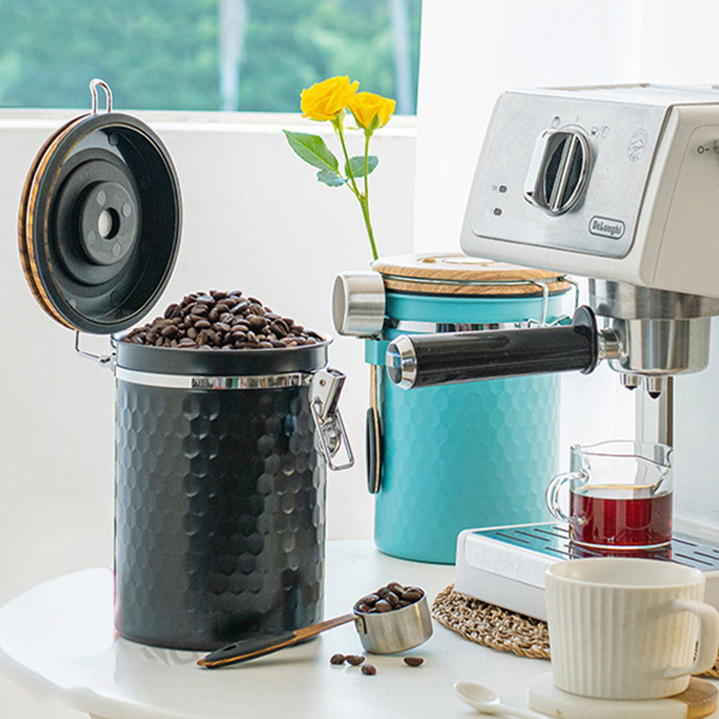 Kitchen Stainless Steel Coffee - đánh giá và giá Food Storage Stainless Steel