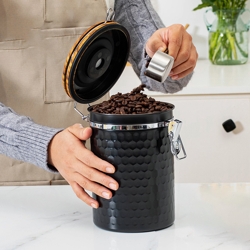 Kitchen Stainless Steel Coffee - đánh giá và giá Food Storage Stainless Steel