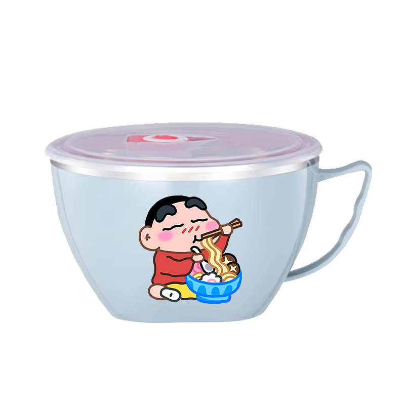 Crayon Shin-chan Noodle Bowl L - đánh giá và giá Food Storage Meal Prep