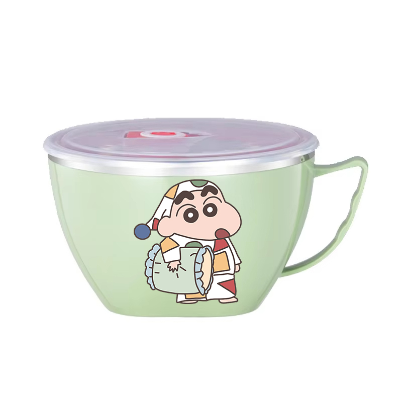 Crayon Shin-chan Noodle Bowl L - đánh giá và giá Food Storage Meal Prep