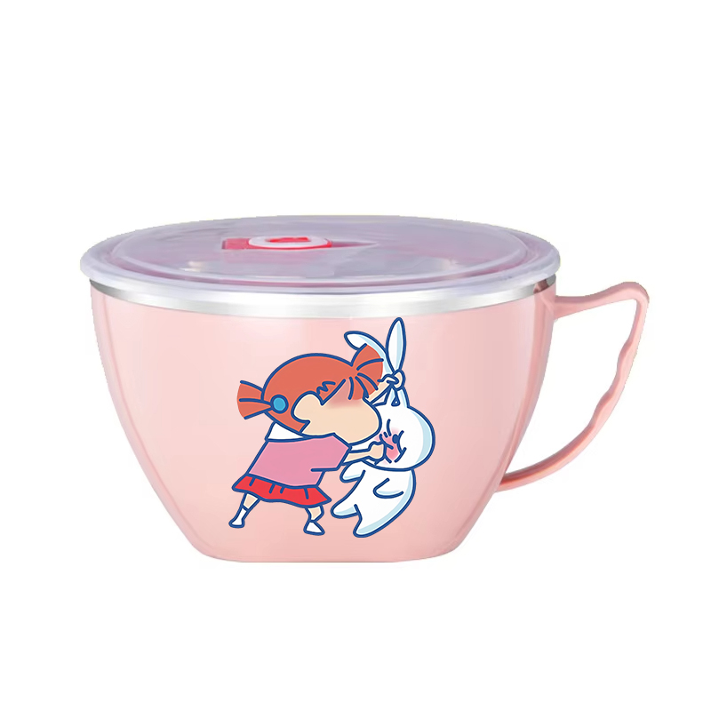 Crayon Shin-chan Noodle Bowl L - đánh giá và giá Food Storage Meal Prep