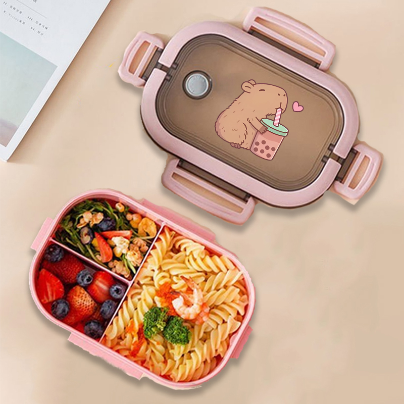 Capybara Bento Lunch Box Anime - đánh giá và giá Food Storage In Room
