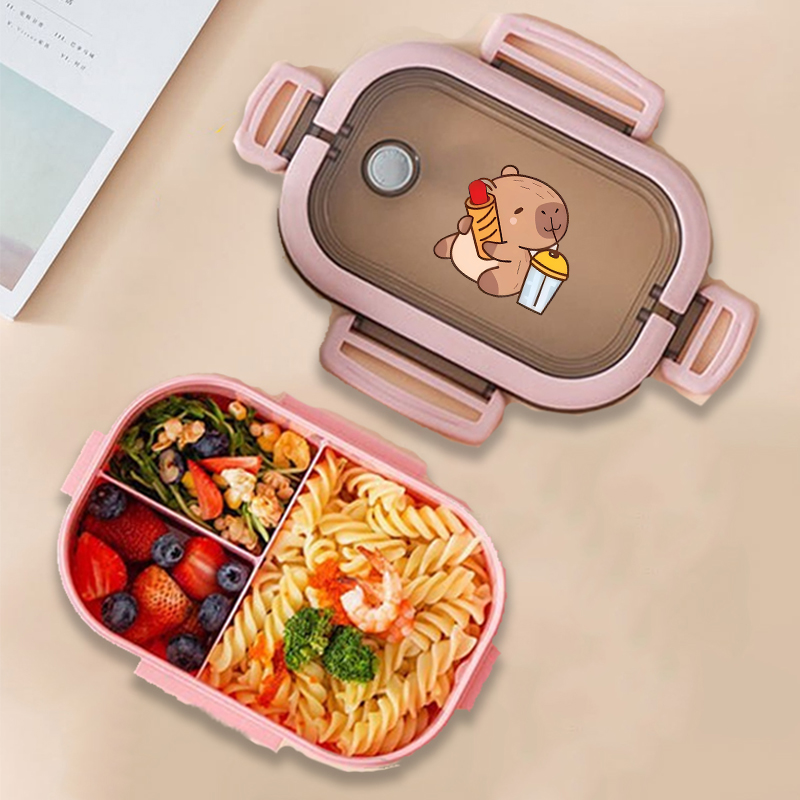 Capybara Bento Lunch Box Anime - đánh giá và giá Food Storage In Room
